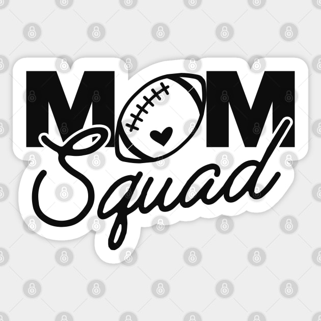 Football Mom Squad Sticker by KC Happy Shop